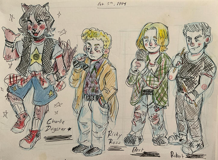 Dogstar Film character line-up
