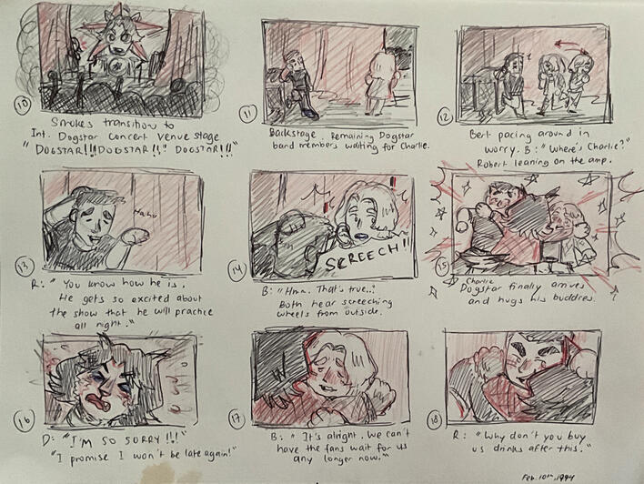 Dogstar Film Storyboard Part 2