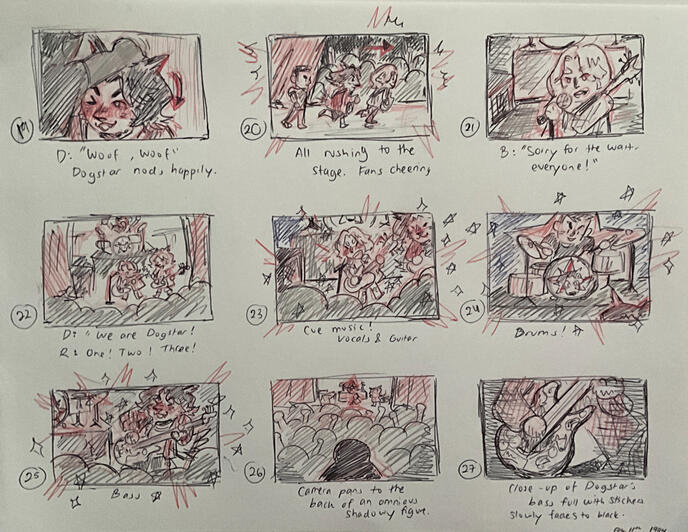Dogstar Film Storyboard Part 3