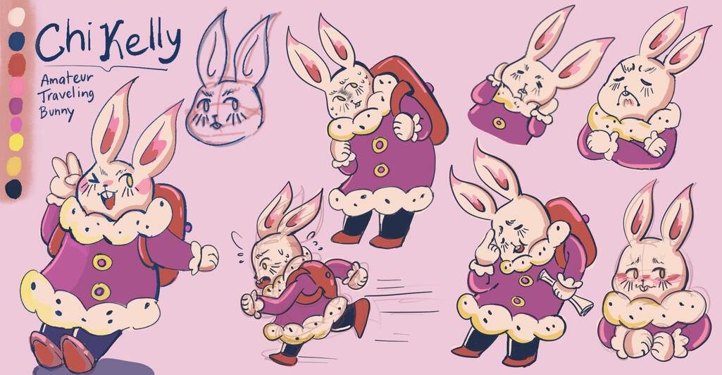 Chi Kelly Character Expressions